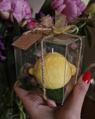 Candela forma limone