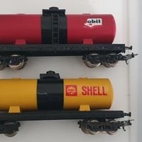 Lima Trenini H0 Coppia cisterne.