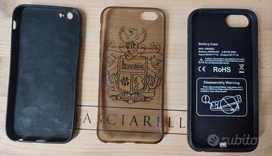 Cover Power Bank + Cover + Glass per iPhone 6/6s/7