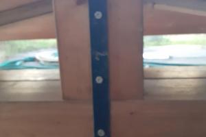 Struttura in legno per box auto o rimessa
