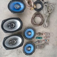 Materiale impianto audio 