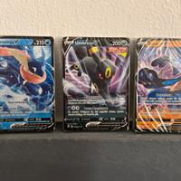 Trio Mazzi Umbreon Greninja Lucario Pokemon