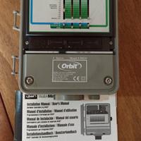 programmatore a 4 stazioni con libretto di istruzi