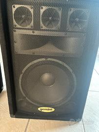 Coppia Casse passive Gemini GSM-1250 (12" - 200W)