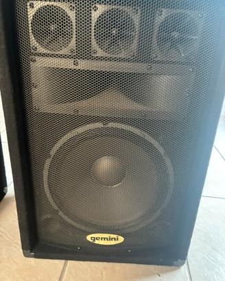 Coppia Casse passive Gemini GSM-1250 (12" - 200W)