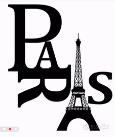 Parigi Torre Eiffel ADESIVO Wall Stickers per Sogg
