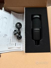 Microfono Audio-Technica AT2020 – Nuovo, mai usato