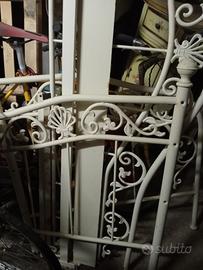 letto in ferro battuto 