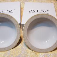 Insalatiere in porcellana by Alviero Martini