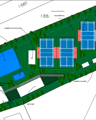 Terreno impianti sportivi