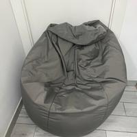 Pouf poltrona sacco Avalon L Jive grigio