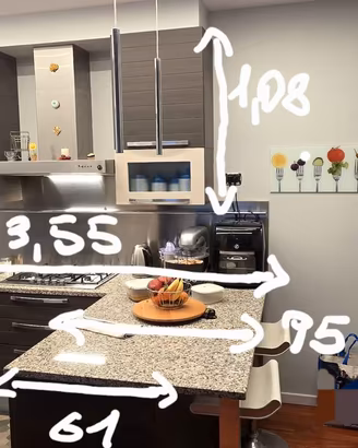 Cucina Veneta Cucine angolare con penisola + forno