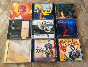 lotto 9 cd jazz world come da descrizione 