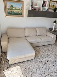 Divano IKEA KIVIK 4 posti con chaise longue Beige