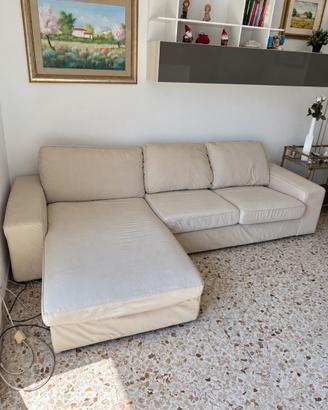 Divano IKEA KIVIK 4 posti con chaise longue Beige