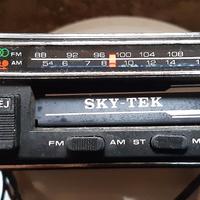 Autoradio antica per auto d'epoca 