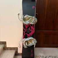 Snowboard Wed’ze + attacchi drake