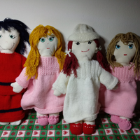 Bambola di stoffa Pigotta