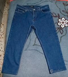 jeans uomo caldo invernale taglia 54