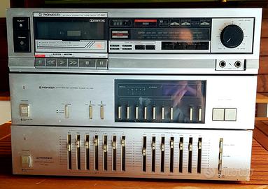 PIONEER . IMPIANTO STEREO ANNI 80.   450 EUR