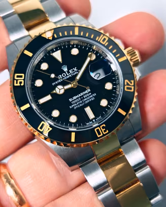 Rolex Sub data acc. oro 41 126613LN like new 2023
