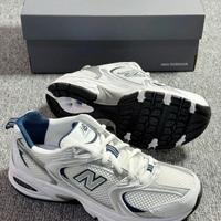 New Balance 530 White Silver Navy  44