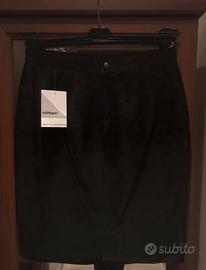 Gonna di renna pecary tubino conbipel nera