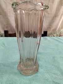 Vaso in cristallo pesante anni 70 