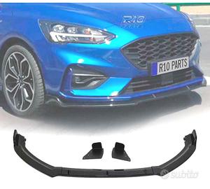 SPOILER LIP FORD FOCUS ST 18- NERO LUCIDO