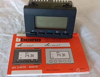 Orologio Sveglia Bticino living