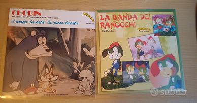 Cartoni animati 45 giri Chobin e Le Banda dei...
