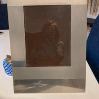 Cornice in metallo Tommaso Barbi vintage