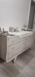 grande cassettiera shabby