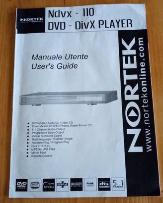 DVD video recorder Nortek