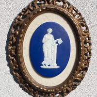 Wedgwood- Jasper Plaque " CALLIOPE " 1850 / 1860-