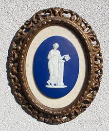 Wedgwood- Jasper Plaque " CALLIOPE " 1850 / 1860-