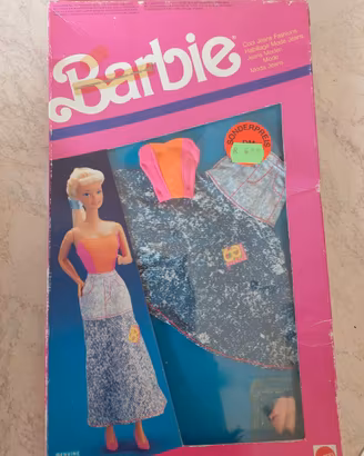 RARO! Barbie "Cool Jeans" Fashions Vintage (1989)