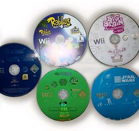 lotto 5 giochi Nintendo wii