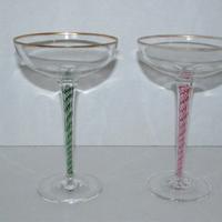 Set di 4 bicchieri da vino/champagne