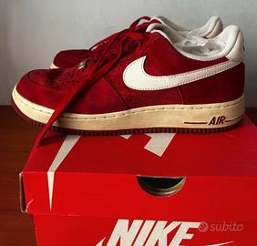 Nike Air Force 1 Bassa Gym Rosso Bianco