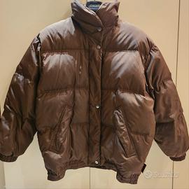 Fila Piumino vintage marrone da donna imbottito 