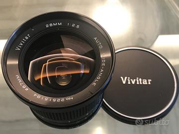 Obiettivo Vivitar 28mm f2.5 M42