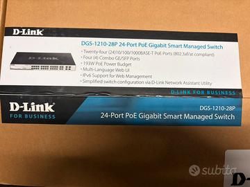 D link DGS 1210 28P/E Switch gestito