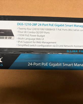 D link DGS 1210 28P/E Switch gestito