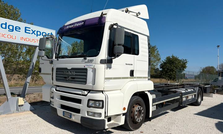 MAN TGA 18.350 cassa mobile alluminio o telaio