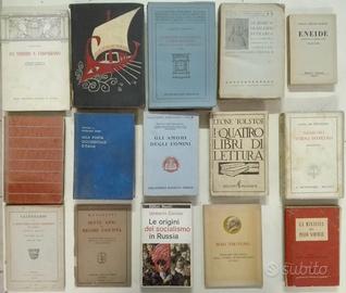 Libri a scelta {A 27} Saggi vecchi (Discreto/Ottim