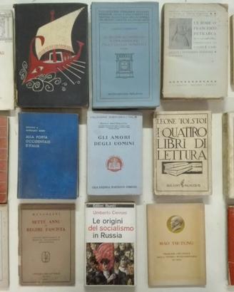 Libri a scelta {A 27} Saggi vecchi (Discreto/Ottim