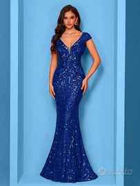 Abito Elegante Blu tg S