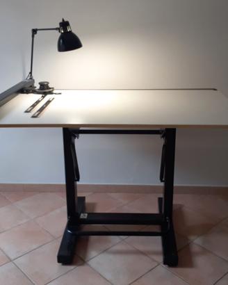 Tavolo Da Disegno, Tecnigrafo ZUCOR + Sgabello