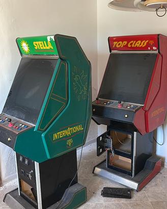 Cabinati Arcade ‘top class’ vintage da collezione